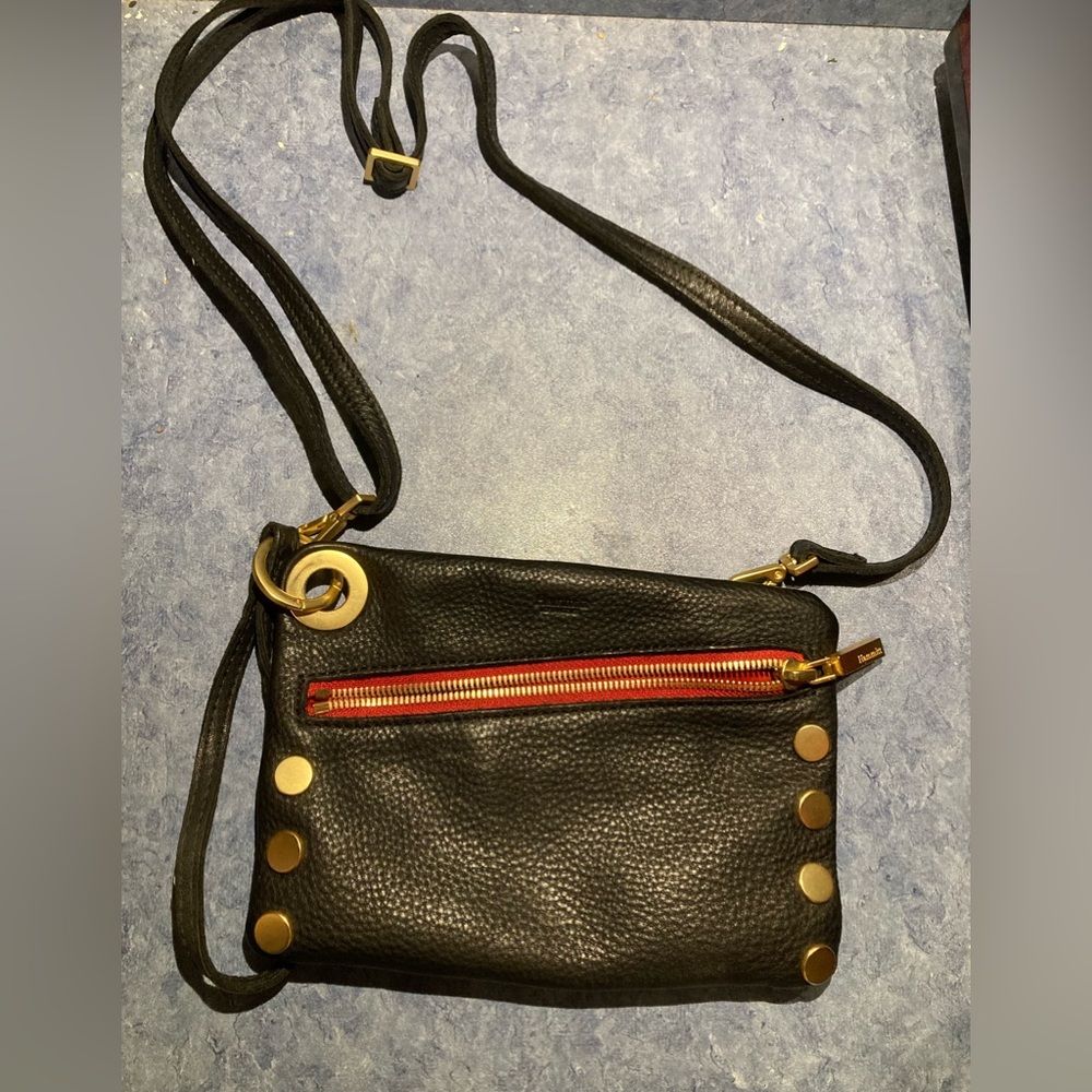 Hammitt Los Angeles Black Leather Belt Bag